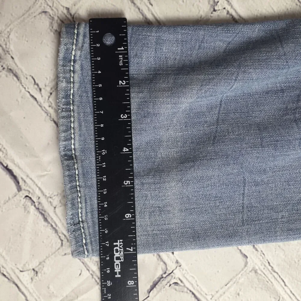 BKE Alec Men's 30S Blue Straight Leg Stretch Casual Denim Jeans